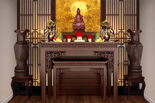 Không đặt bàn thờ gần nhà vệ sinh, nhà bếp hoặc phòng tắm. Không đặt bàn thờ gần nhà vệ sinh, nhà bếp hoặc phòng tắm.