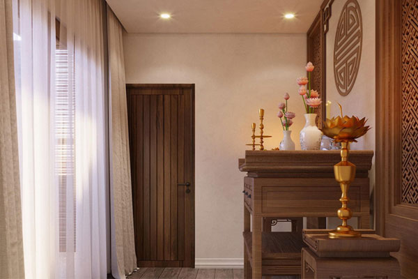 Nên lựa chọn màu sắc của rèm phù hợp như màu đỏ, nâu, vàng,...