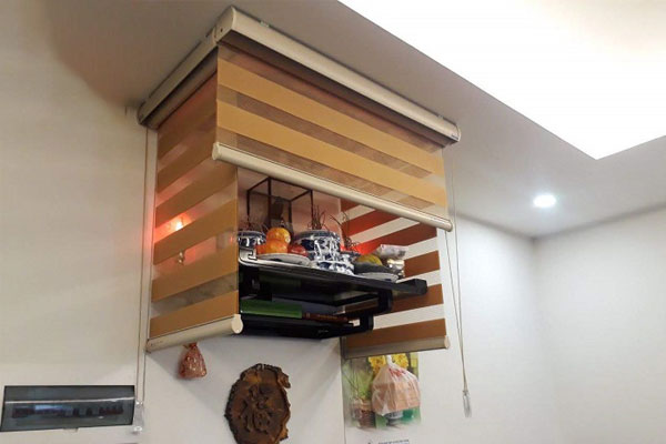 Mẫu rèm cuốn cầu vồng Hàn Quốc Mẫu rèm cuốn cầu vồng Hàn Quốc