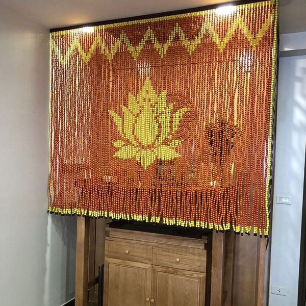 Chất liệu hạt gỗ Bồ Đề tự nhiên được chọn lựa kỹ lưỡng, bền đẹp, chịu được mối mọt Chất liệu hạt gỗ Bồ Đề tự nhiên được chọn lựa kỹ lưỡng, bền đẹp, chịu được mối mọt