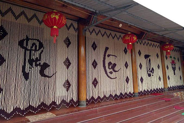 Rèm hạt gỗ Bồ Đề