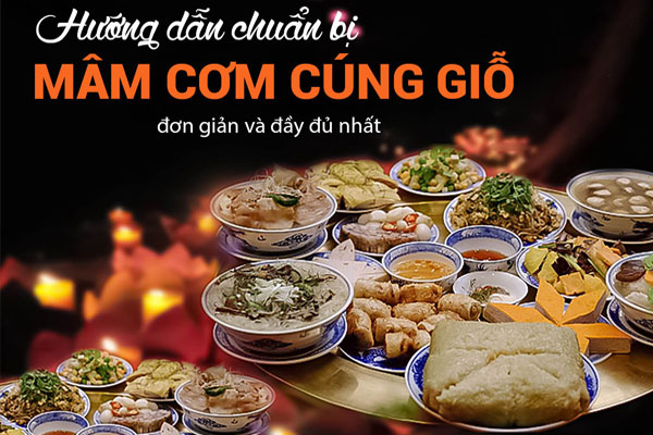 Mâm lễ cúng ngày giỗ hết cần chuẩn bị thịnh soạn Mâm lễ cúng ngày giỗ hết cần chuẩn bị thịnh soạn